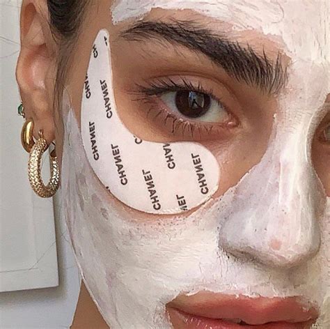 chanel facemasks|chanel under eye mask.